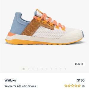 NWOT - Olukai Wailuku Women's Athletic Shoes